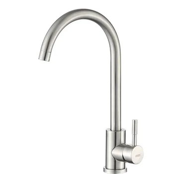 Ss 304 Stainless Steel Kitchen Faucet Mixer Pull Down