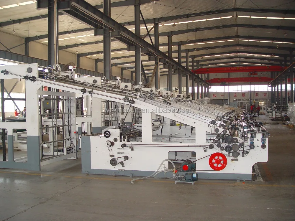 Автоматическая машина для ламинирования картона из гофрированного серии