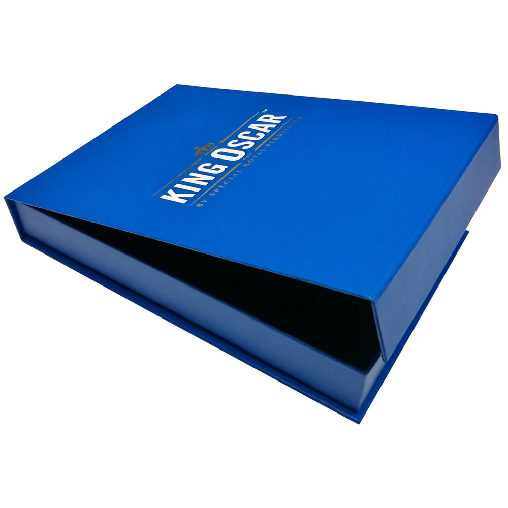Large Capacity Gift Box in Matte Blue | Custom Factory Packaging for Apparel, Home Goods & Corporate Sets