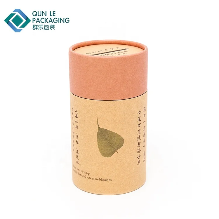 Biodegradable Simple Design Piggy Bank Charity Coin Money Saving Paper Tube Box Packaging