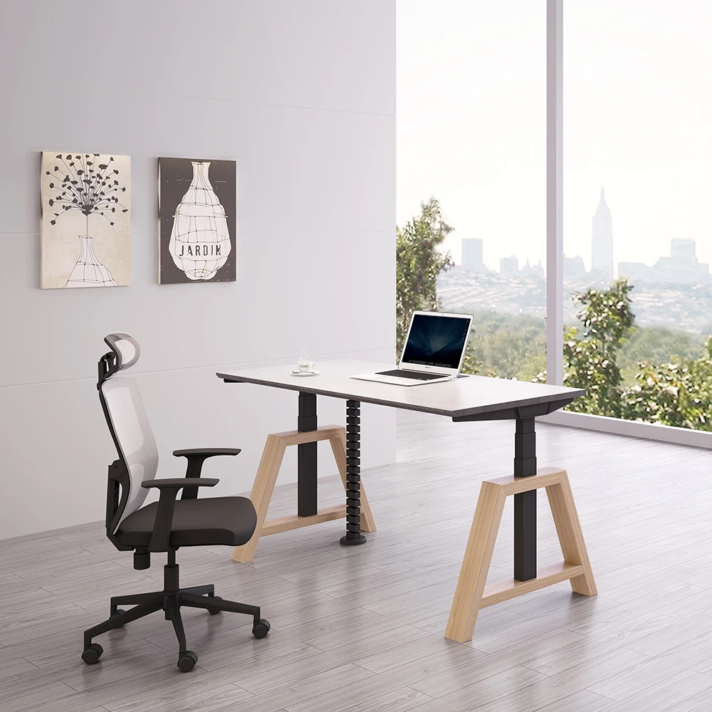 New Arrival Electric Standing Desk Motorized Height Adjustable Table Leg