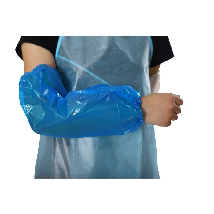 Disposable Waterproof Protective Oversleeve PE Sleeve Arm Cover for Food Cooking