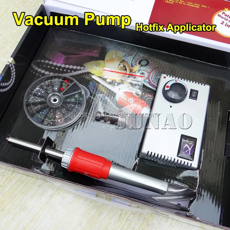Вакуумный аппликатор автоматический с присоской со стразами для одежды платьев