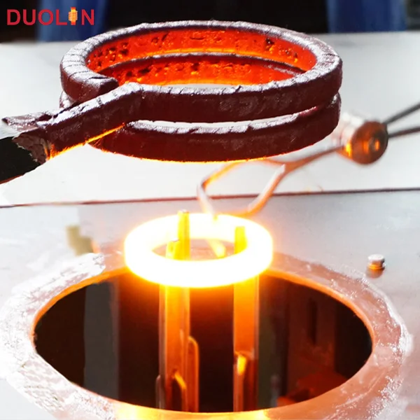 Экспорт в Германию низкочастотное Индукционное Кованое оборудование печь для заготовки нагрева установленная