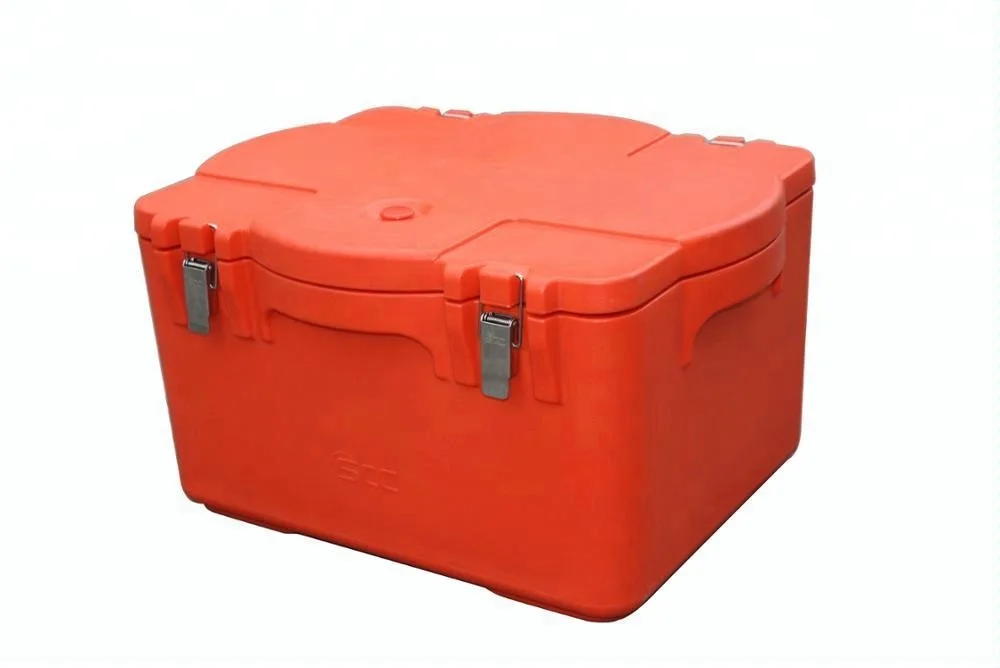 thermal food transport container red 15 ltr Ø 340 mm H 290 mm