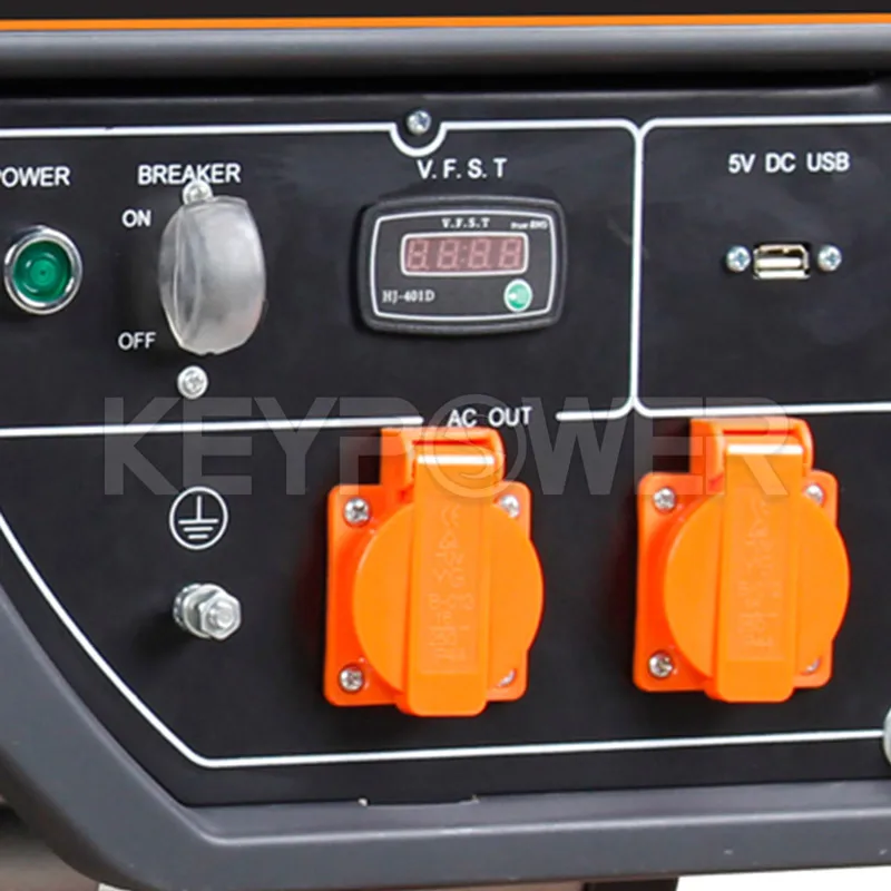 KEYPOWER Home Generators 5kw Gasoline Generator Price for Ukraine