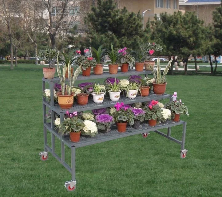 Long Type Display Bench , Flower DIsplay Rack