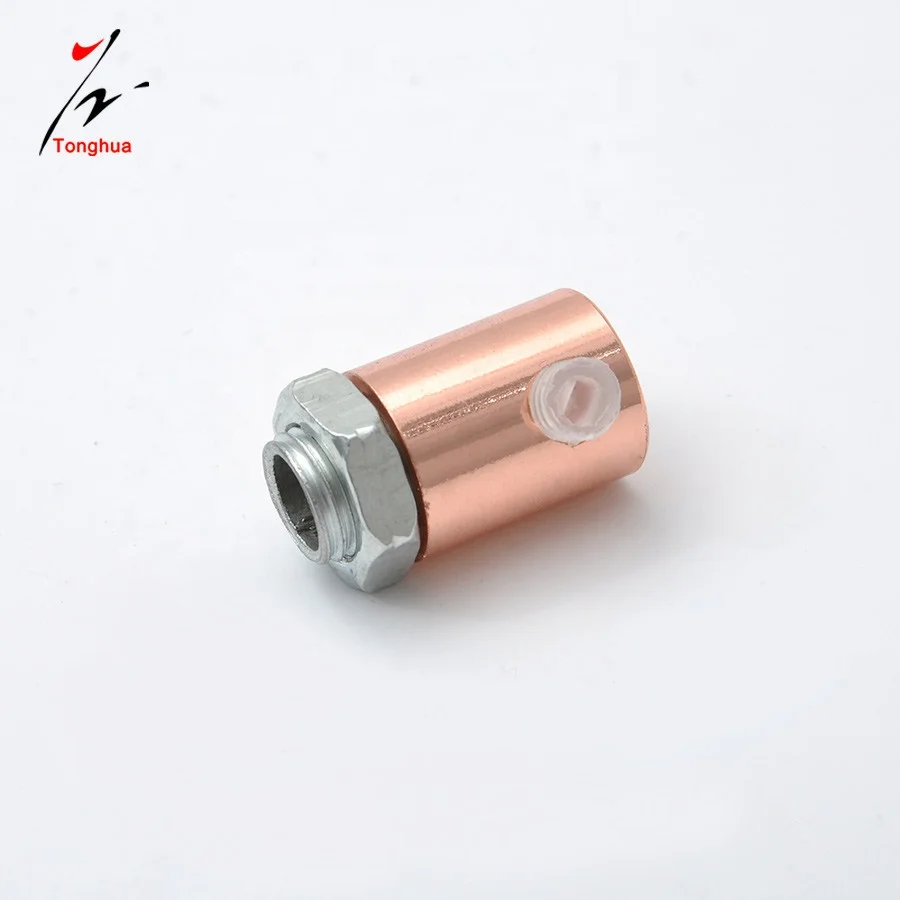 Tonghua M10 Threaded Wire Lock Metal Cable Grips Cable Glands Connectors with Clear Screw Pendant Light Fixtures Strain Relief