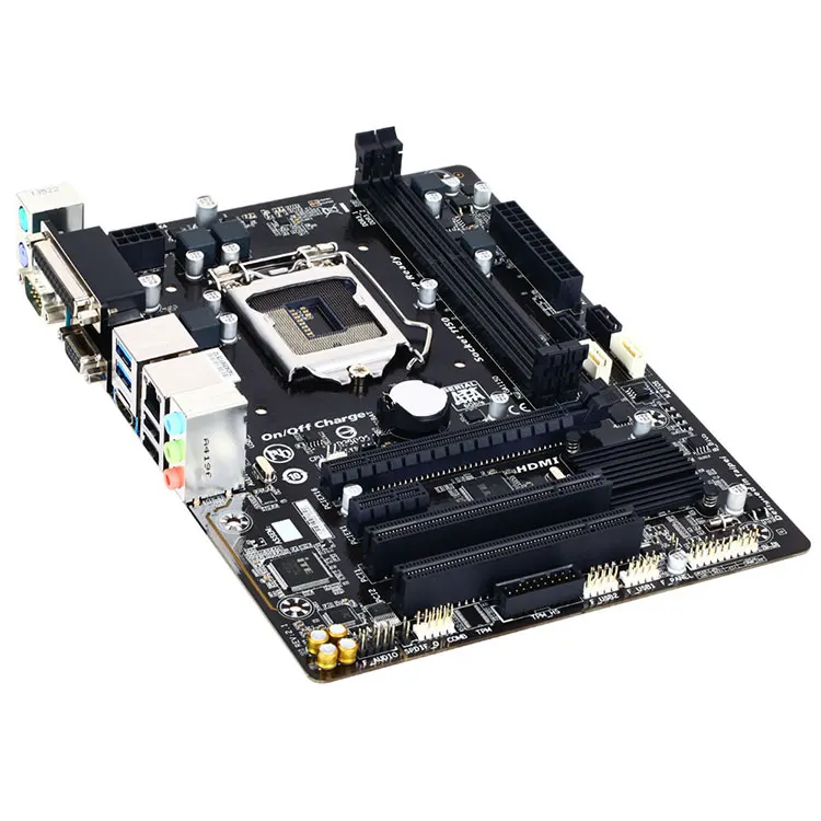 Motherboard Gaming Intel GA-H81M-S2PH Gigabit mendukung LGA1150 Socket H81  chipset mendukung prosesor Intel Core generasi ke-4