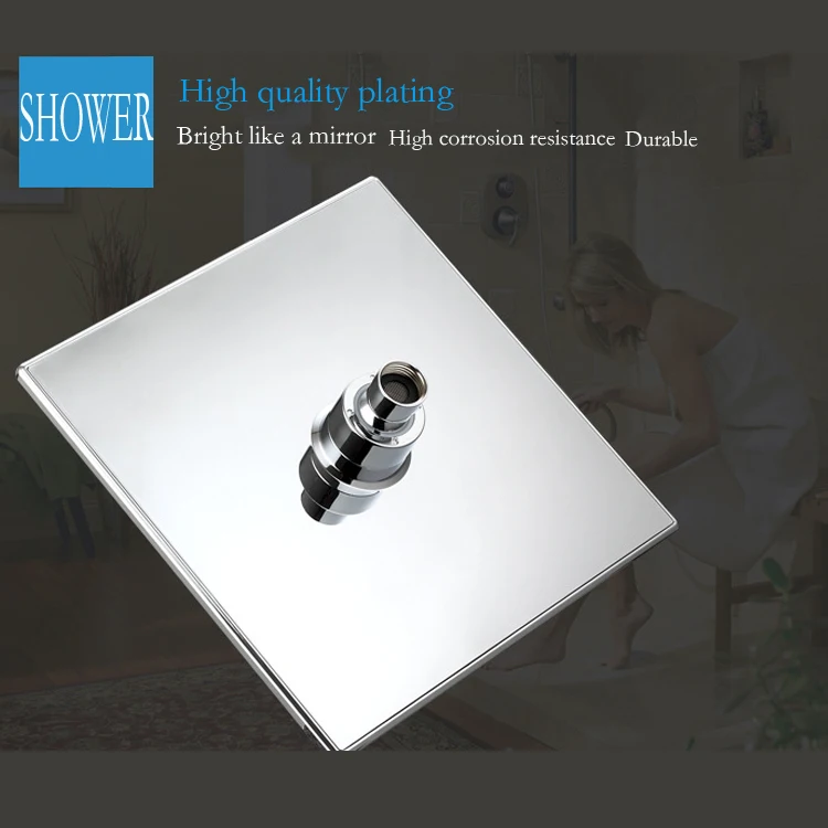 Square Brass Rain Shower manufacture