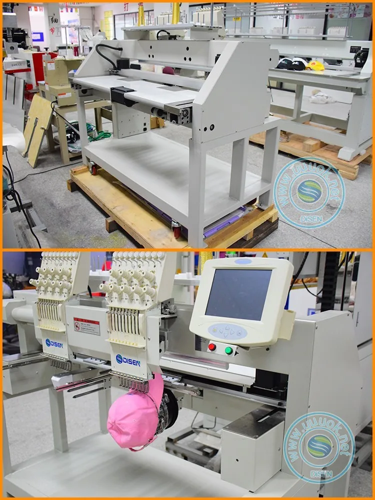 China Schiffli Craigslist Seeing Sheen Sequin Beads Small 2 Head Used Cap Sewing Computerized Embroidery Machine Price in India