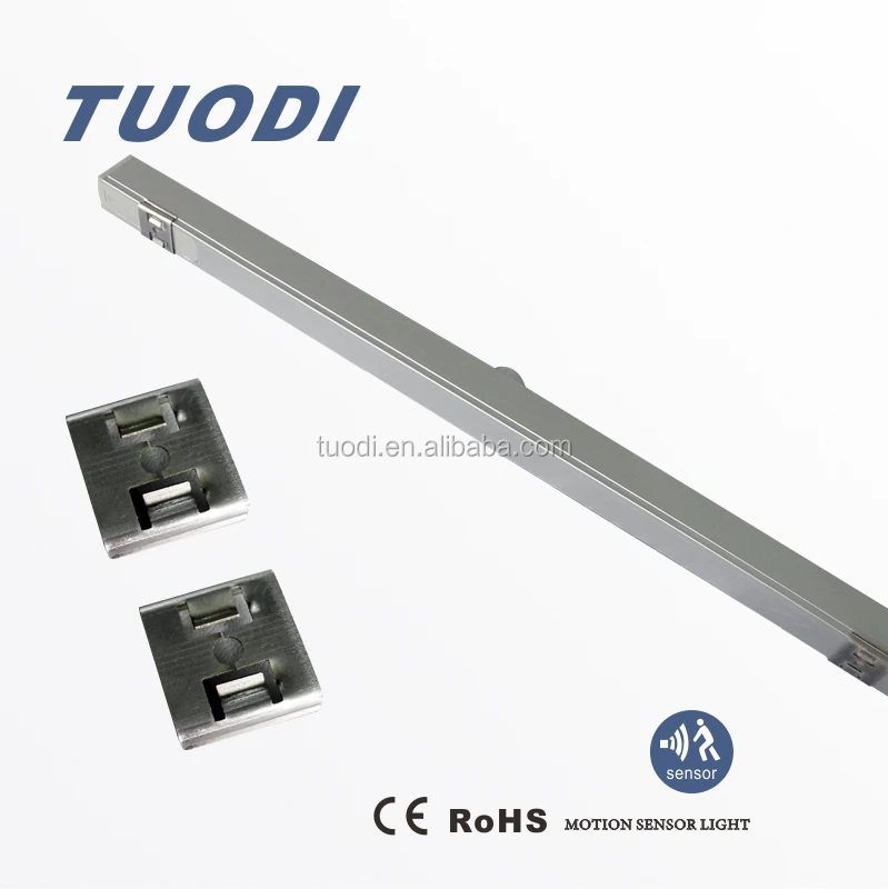 TDL-7116L 20 LED Wireless Motion Sensing Light Bar Closet Cabinet LED Night Light up to 15 Feet (Battery Rechargeable)