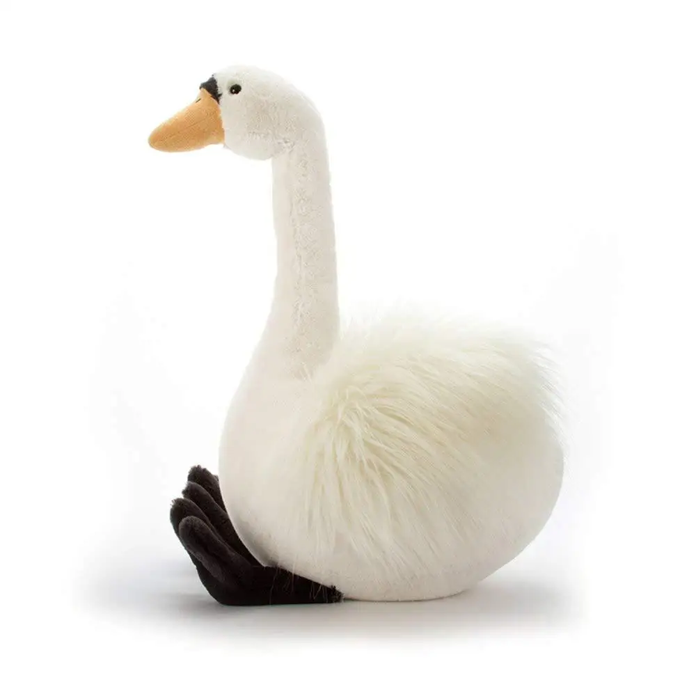 Cuddly Kids Stuffed White Soft Toys Animal Swan Plush Toy