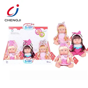 Hot Kids Mini 10 Inch Newborn Realistic Silicone Fat Wholesale Baby Dolls for Sale