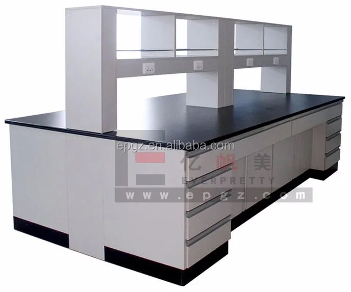 High Quality Laboratory Furniture Center Lab Table for Chemical Biology Science Lab Table