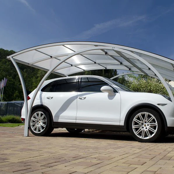 Polycarbonate Carport for Aluminium PC Sheet Car Parking