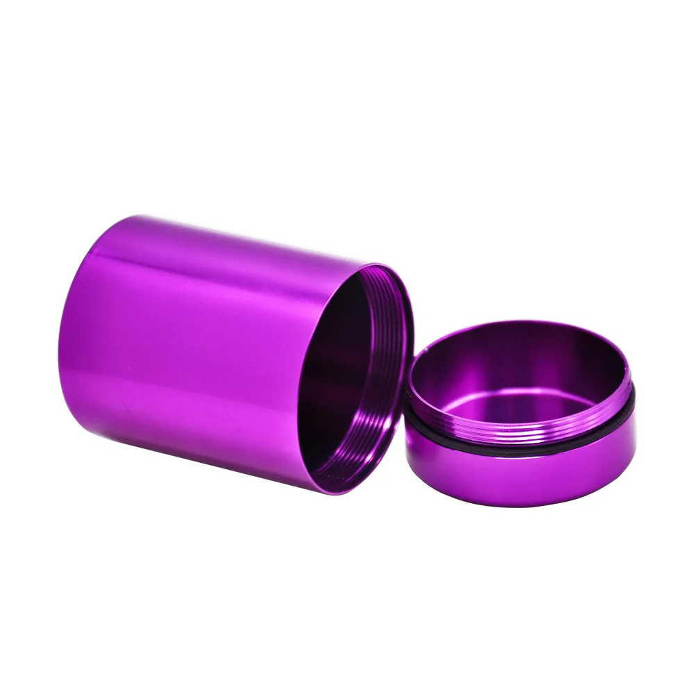 Прямая продажа с фабрики алюминиевый контейнер для лекарств бутылок хранения