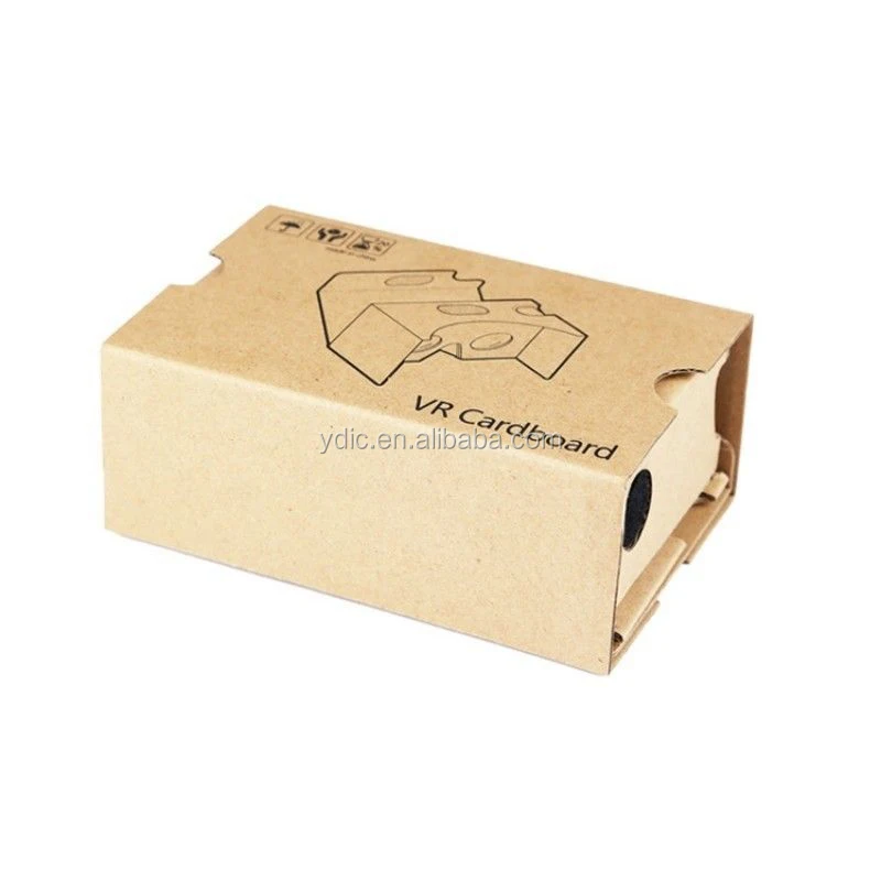 Customizable Cardboard Headset 3D Virtual Reality VR Glasses for Android iPhone Samsung Huawei Smart Phone Mobile Phones