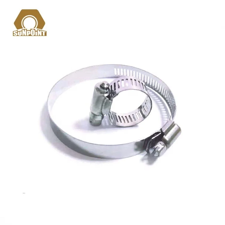 Quick Release Ss Automotive Handle Zinc Plated British American Stainless Steel Pipe German Type Hose Clamp for Car