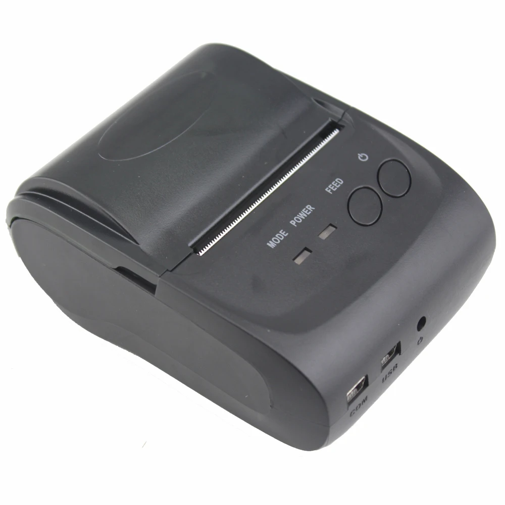 Mini Thermal Printer 58mm Blue Tooth Thermal Printer Portable Mobile Printer Android Ios