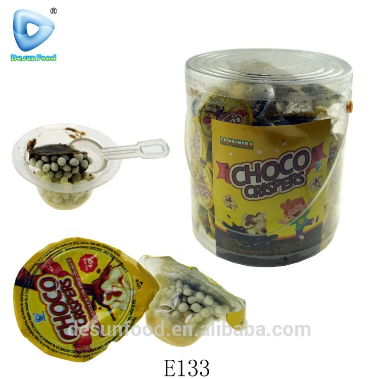 Сладкая чашка choco с попкорном