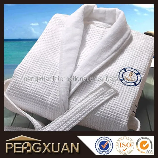 Shop Wholesale Customized Luxury Bath Rope Hotel Couples Shawl Collar Robes