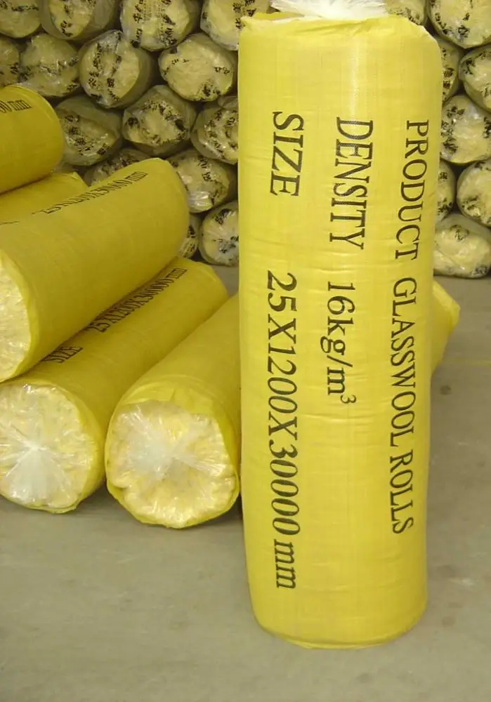 Factory Fireproof Glass Wool Insulation With Fiberglass Material In