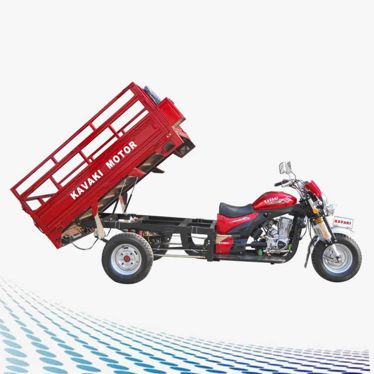 Heavy Loading High Cargo Box Trike 