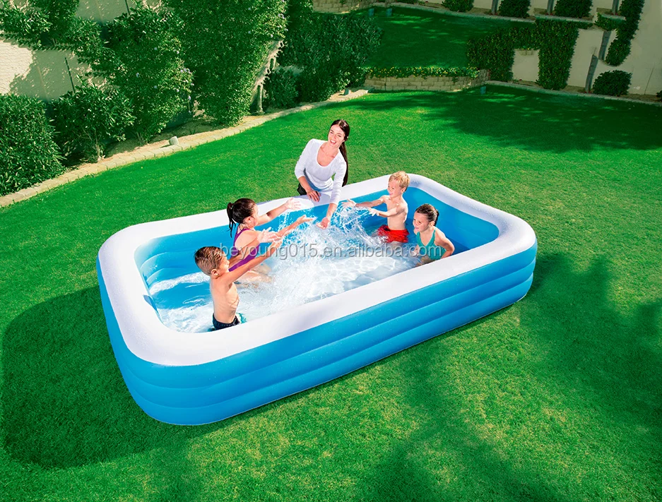 3 ring rectangular pool