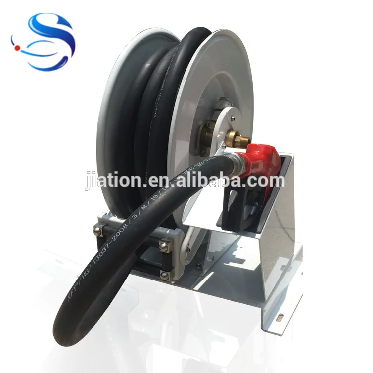 Auto Spring Rewind Fuel Hose Reel Roll-up for