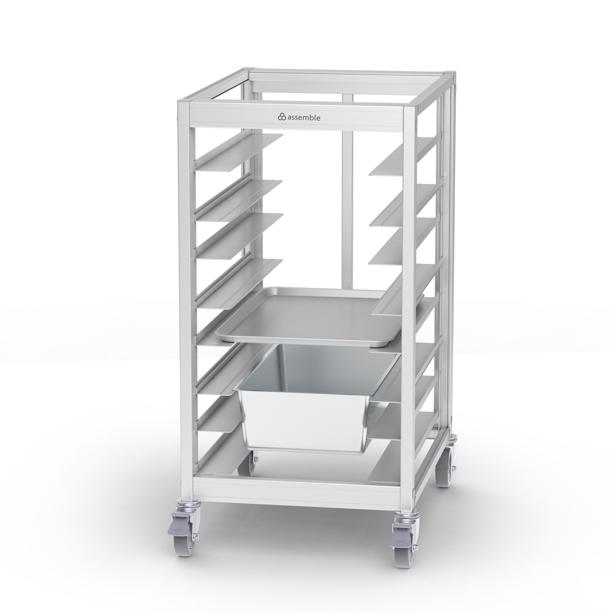 
Открытая тележка-низкая 