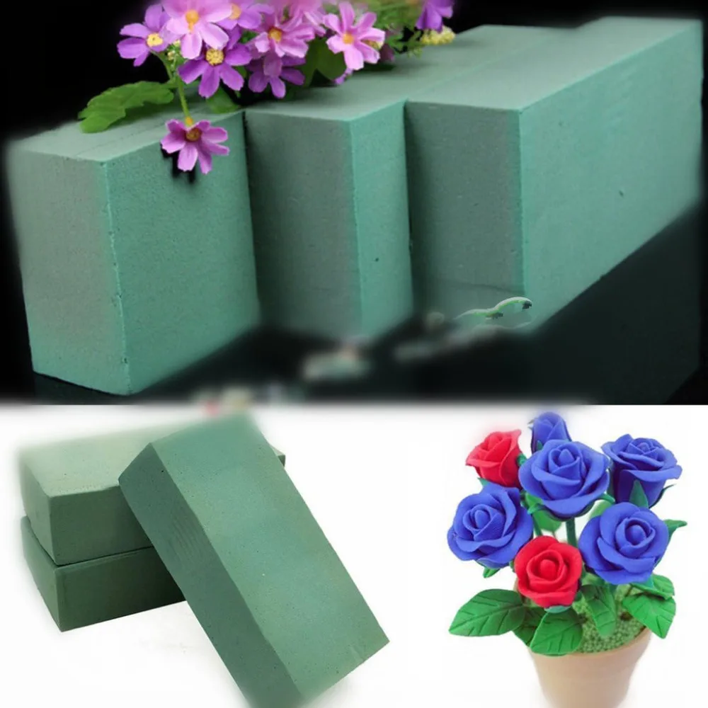 Molhado Esponja De Espuma Floral Verde Para Arranjo De Flores - Buy Floral  Espuma Esponja Product on 