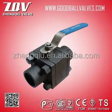 Reduce bore china supplier 3000psi forged stainless steel ball valve for petroleum