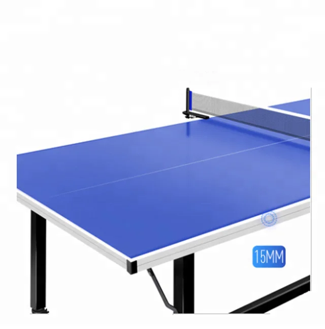 Hot Sale Standard Size  Folding Movable Indoor Wholesale 18mm Table Tennis