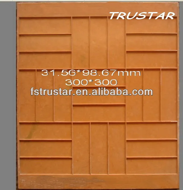 Durable Mosaic Tile  Mounting Template and matrix for Mosaic Tile Production
