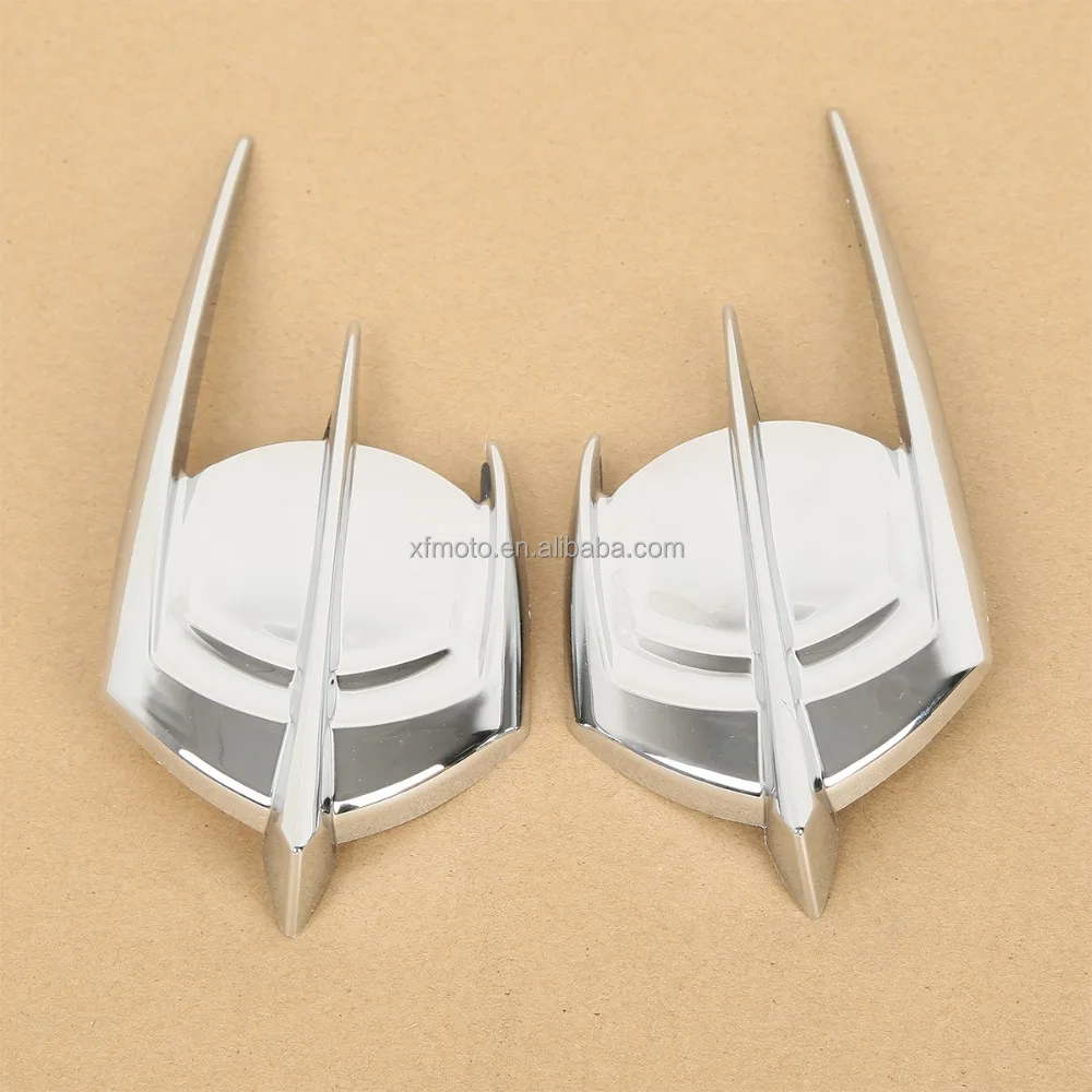 Motorcycle Chrome Falcon Fairing Emblem Cover for Honda Goldwing 1800 2012-2013