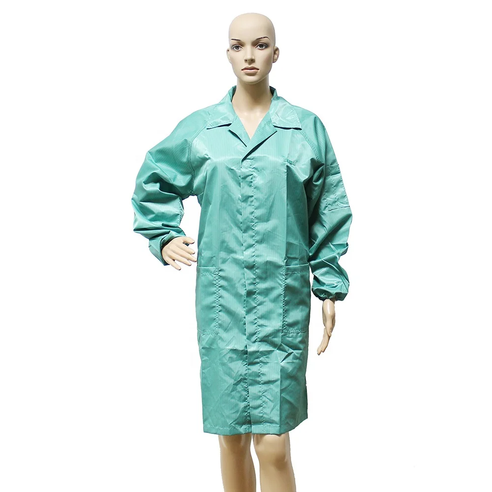 Oem Antistatic Work Uniform Antistatic Polyester Esd Garments