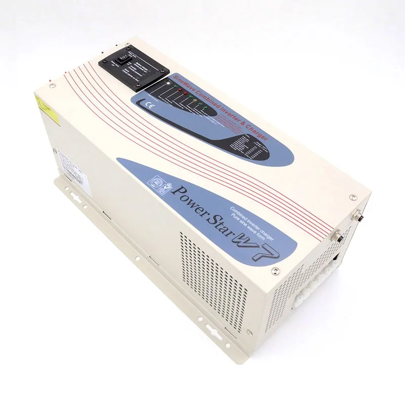 Low Frequency Pure Sine Wave Power Inverter 3000W DC 24V to AC 220V with Charger for Battery