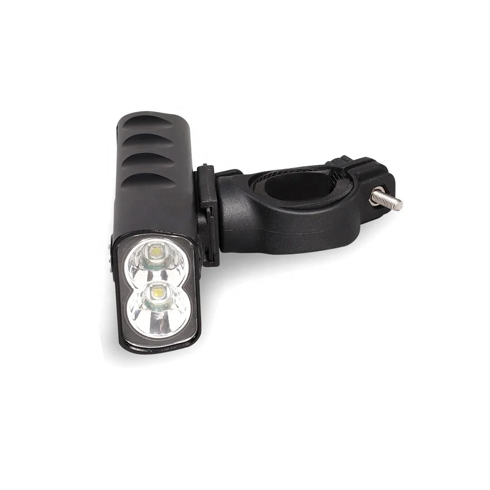2 T6 USB перезаряжаемая алюминиевая яркая велосипедная фара на руль передняя COB Подсветка фонарик для езды велосипеде