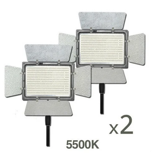 バイカラー YONGNUO YN900 YN-900 LED 3200k-5500k 色温度調整可能 900