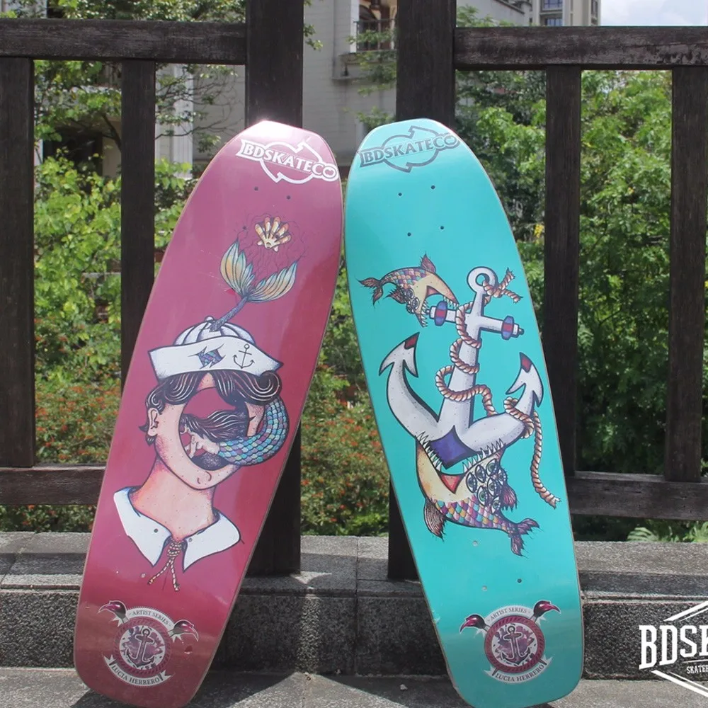 Skateboard Cruiser Deck Manufacturer Blank Skateboard Cruiser Decks