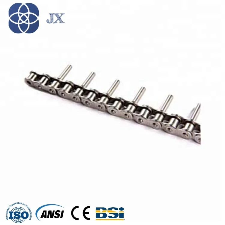 Short Pitch Extended Pins D1 D3 Conveyor Roller Chain for Machinery Parts ISO Certified OEM/ODM
