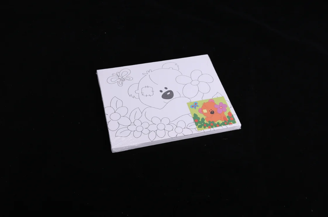 Бренд BOMEIJIA 8 цветов 20*25 см китайский профессиональный поставщик набор для рисования на холсте детей оригинальный дизайн творчества