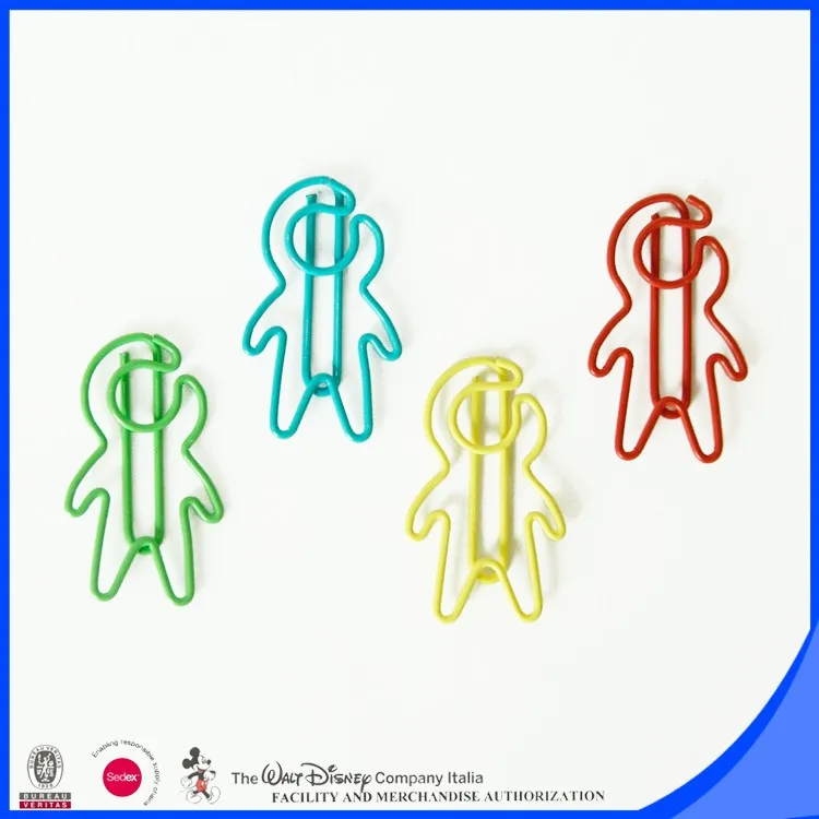 Маленький человек форме скрепки компания подарки пункт