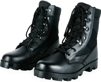 Men's Boots Rubber Sole Army Boot Genuine Leather boots Other Camping