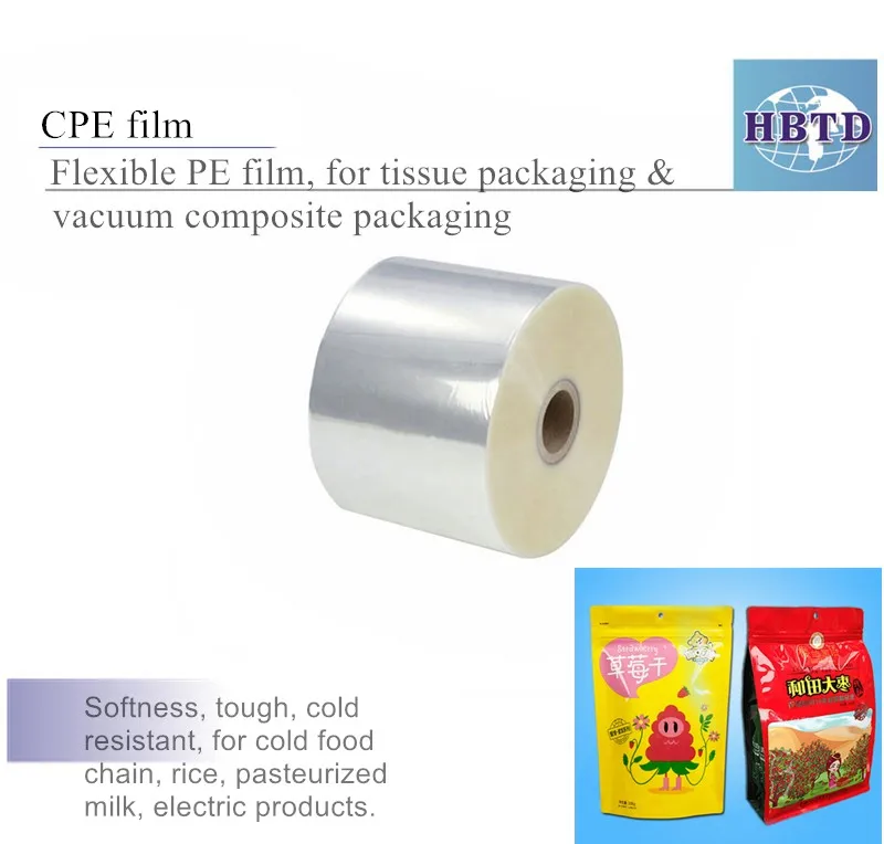 30cm Wide Thin Pe Winding Film Thin Legs Special Film For Weight Loss