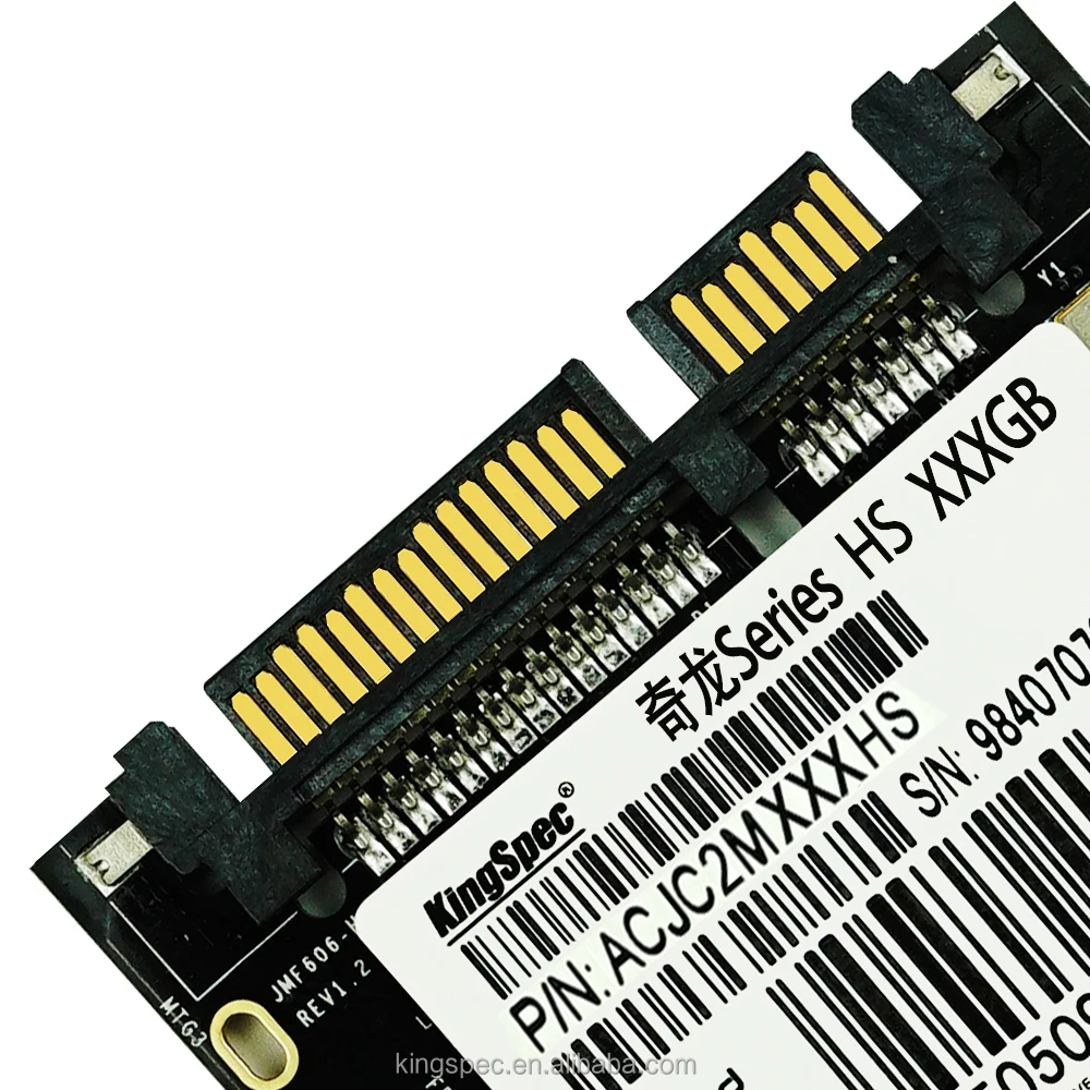 KingSpec 32gb 64GB 128GB 240GB SATA Half Slim/size Ssd Module With MLC  Flash Solid State Drive for Industrial Mother Board