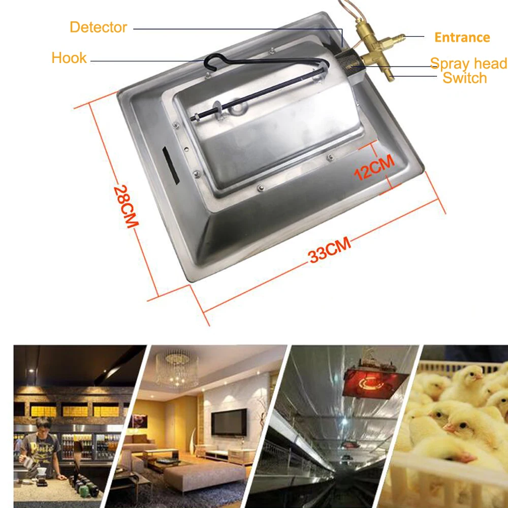 Infrared Lpg Gas Brooder Poultry Gas Heater for Hens Baby Chick