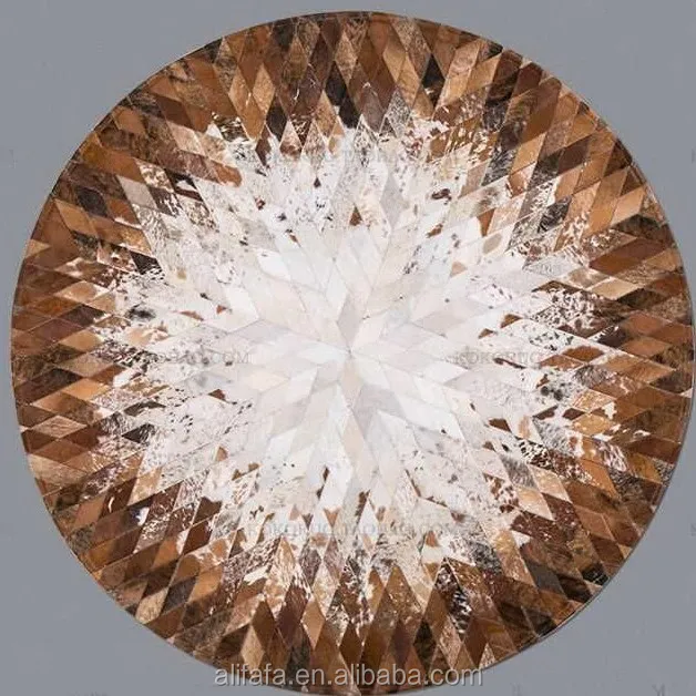 Genuine Cowhide Carpet, Patchwork Carpet