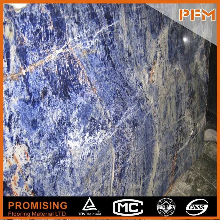 Floor Used Lapis Lazuli Marble Slab 